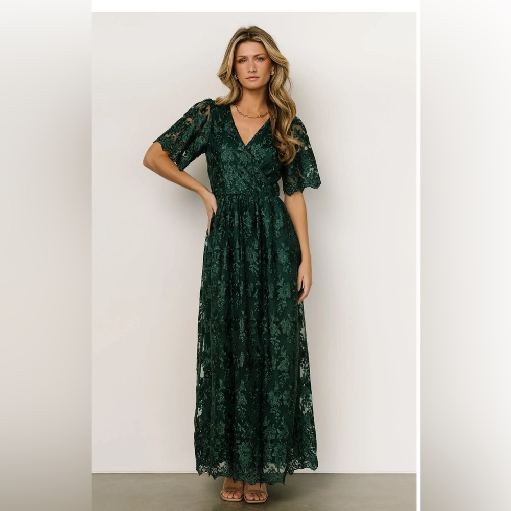 Baltic Born Aurora Embossed Maxi Dress